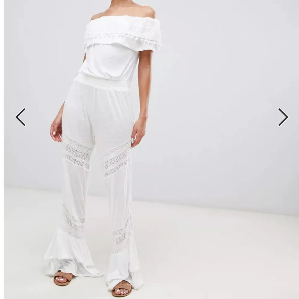 River Island Beach Jumpsuit 10 - Picture 1 of 10